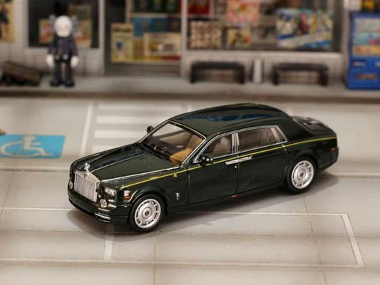 [ Pre-order ] SW Street Weapon 1:64 Rolls-Royce Phantom VII Peninsula Hotel Custom Green