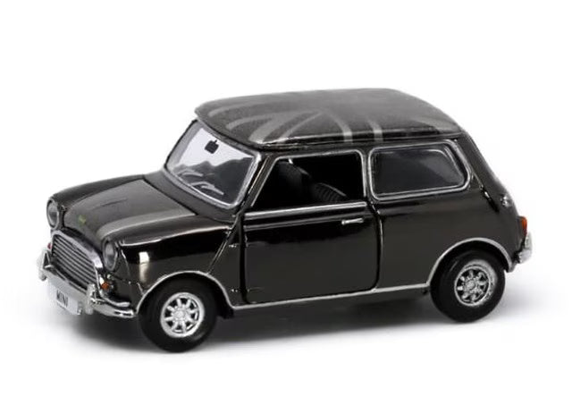 [ Pre-order ] ATC65867 Tiny City Union Jack Roof Chrome Black (RHD) for Mini Cooper