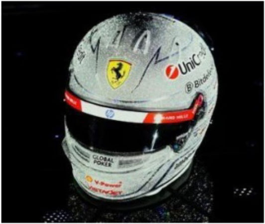 [ Pre-order ] LSHEL027 LOOKSMART 1:5 Scuderia Ferrari HP Las Vegas GP 2025 Helmet by L. Hamilton