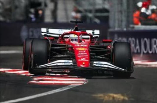 [ Pre-order ] LS1216 LOOKSMART 1:12 Scale Ferrari SF-25 #16 2nd Monaco GP 2025 C. Leclerc