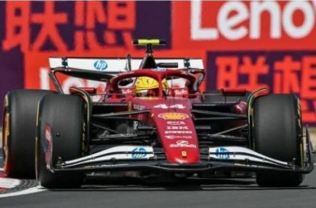 [ Pre-order ] LS1215 LOOKSMART 1:12 Scale Ferrari SF-25 #44 Winner Sprint Race China GP 2025 L. Hamilton