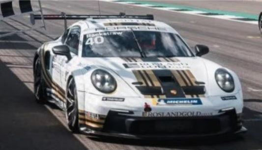 [ Pre-order ] UK040 Spark 1:43 Porsche 911 GT3 Cup #40 Porsche Carrera Cup Great Britain Champion 2025 Andrew Rackstraw
