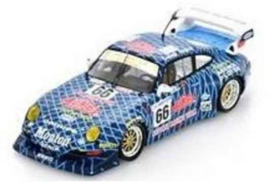 [ Pre-order ] S9932 Spark 1:43 Porsche GT2 #66 Le Mans 24H 1999 M. Monteiro - M Monteiro - M Maisonneuve