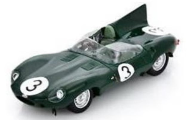 [ Pre-order ] S2934 Spark 1:43 Jaguar D #3 Le Mans 24H 1956 J. Fairman - K. Wharton