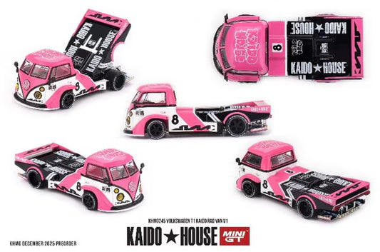[ Pre-order ] HMG245 TSM MINI-GT 1:64 Volkswagen T1 KAIDO RADVAN V1 (Left-hand drive)