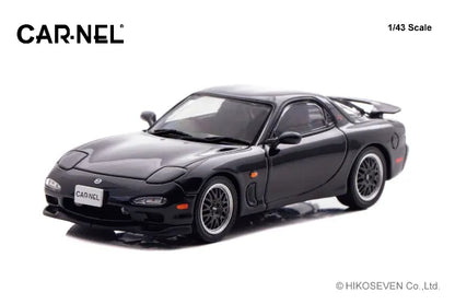 [ Pre-order ] CN439813 CAR-NEL 1:43 Mazda RX-7 Type RZ (FD3S) 1998 Brilliant Black