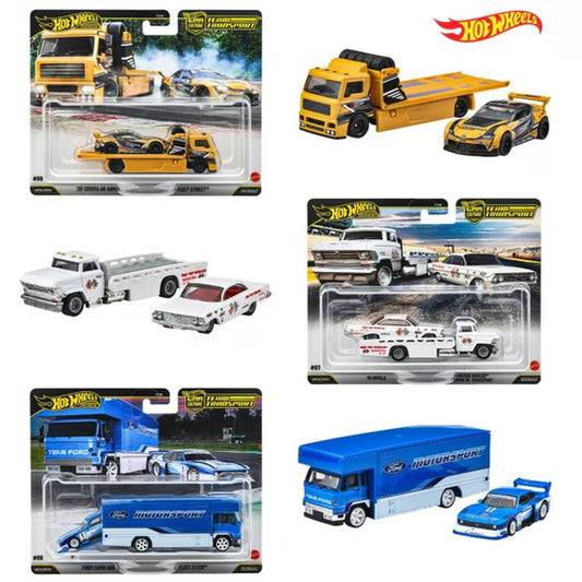 FLF56-987J Hot Wheels Team Transport Assortment (1 carton: 4 pieces)