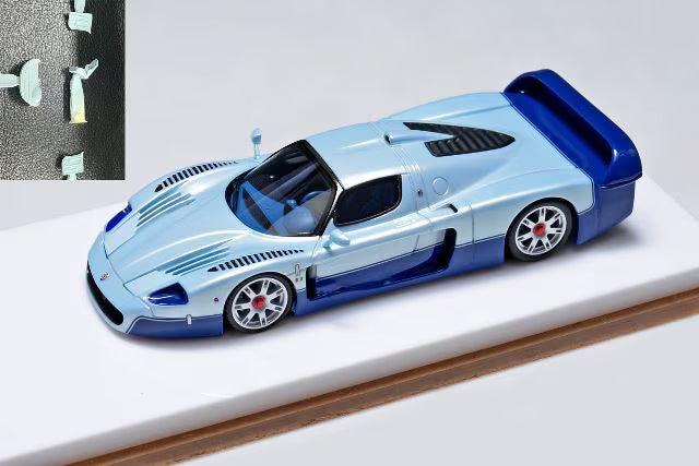 [ Pre-order ] YM model 1:64 Maserati MC12 Stradale Ice Blue