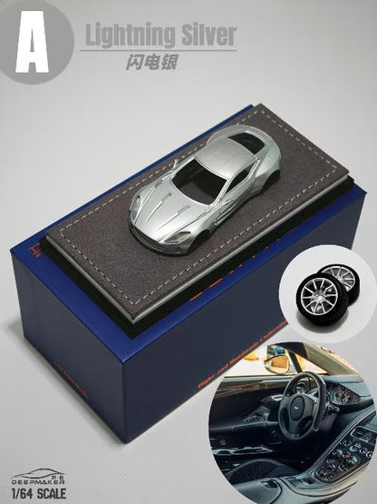 [ Pre-order ] DeepMaker 1:64 ONE-77 Lightning Silver
