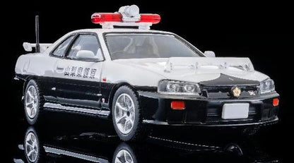 [ Pre-order ] LV-N366a TOMYTEC 1:64 Nissan Skyline 2-Door Sports Coupe 25GT Turbo Patrol Car (Yamanashi Prefectural Police) 1998 Model 336716