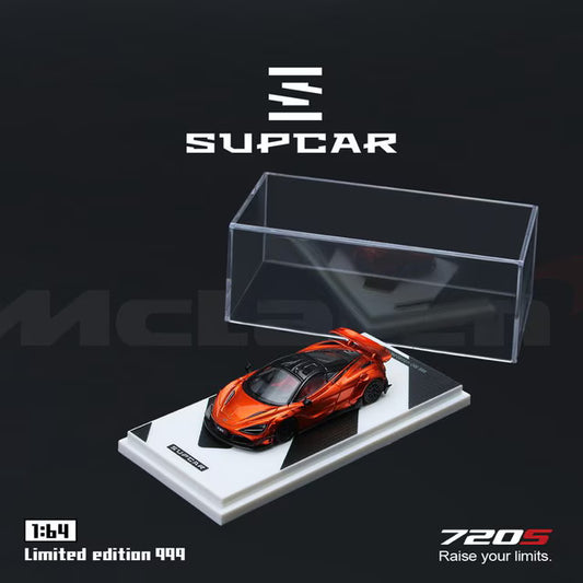 [ Pre-order ] SC64044 SUPCAR SC 1:64 McLaren 720S Bright Orange Ordinary