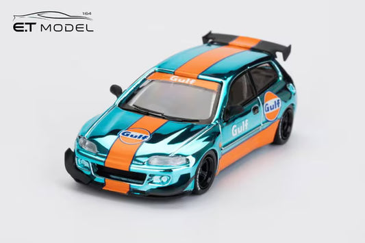 [ Pre-order ] ET Model x Model Collect MC 1:64 Pandem Civic EG6 Mk5 Rocket Bunny Gulf