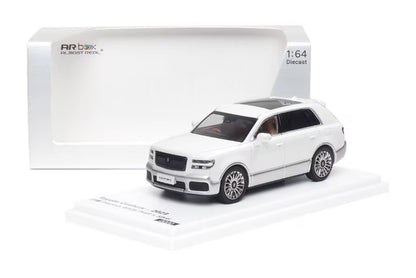 [ Pre-order ] 670221201 AR Box [ Almost Real Model ] 1:64 Toyota Century SUV G70 2023 White-Silver