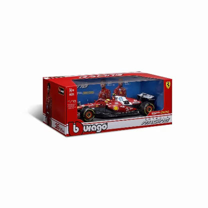 [ Pre-order ] 18-16816H BBURAGO 1:18 Ferrari SF-25 2025 Australian GP #44 with L. Hamilton Driver in Window Box