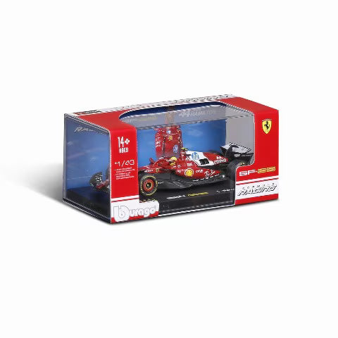 [ Pre-order ] 18-36852L Bburago 1:43 Ferrari SF-25 2025 Australian GP #16 C. Leclerc Driver / with Case