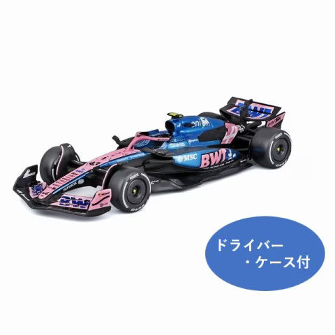 [ Pre-order ] BUR38258C Bburago 1:43 BWT Alpine A525 2025 Monaco GP #43 F. Colapinto Driver / Case Included