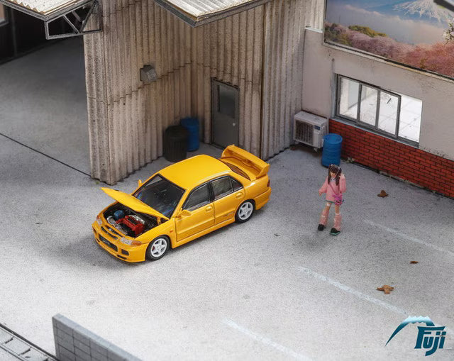 [ Pre-order ] Fuji 1:64 Lancer Evolution EVO III GSR Yellow