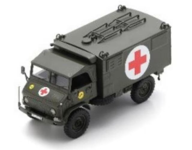 [ Pre-order ] 450931100 Schuco 1:35 Unimog S404 Medic Unit German Army
