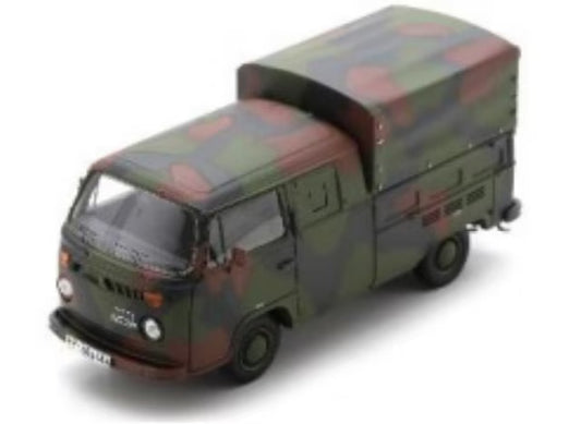 [ Pre-order ] 35U00012 Shuco 1:35 Volkswagen T2 Twin cabine “Bundeswehr”, camouflage