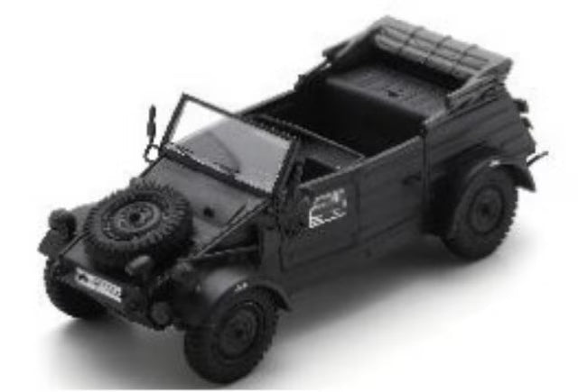 [ Pre-order ] 35U00001 Schuco 1:35 Kübelwagen Type 82, German Army, gray