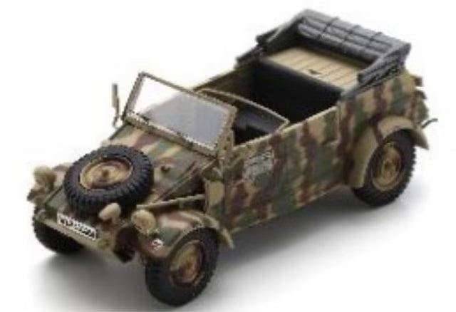 [ Pre-order ] 35U00003 Schuco 1:35 Kübelwagen Type 82, German Army, camouflage