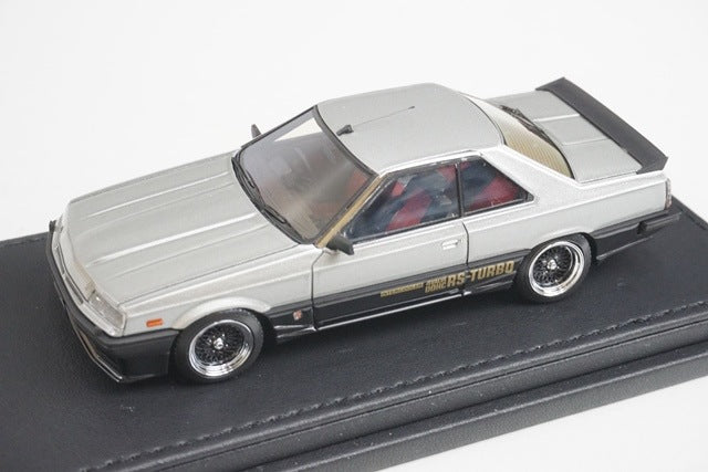 1:43 ignition model IG0313 Nissan Skyline 2000 RS-X Turbo C (R30) Silver