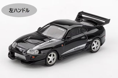 [ Pre-order ] MGT01107-L TSM MINI-GT 1:64 Scale Toyota Supra VeilSide Combat V-II Black (Left-Hand Drive)