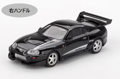 [ Pre-order ] MGT01107-R TSM MINI-GT 1:64 Scale Toyota Supra VeilSide Combat V-II Black (Right-Hand Drive)