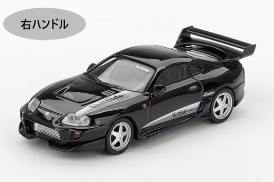 [ Pre-order ] MGT01107-R TSM MINI-GT 1:64 Scale Toyota Supra VeilSide Combat V-II Black (Right-Hand Drive)