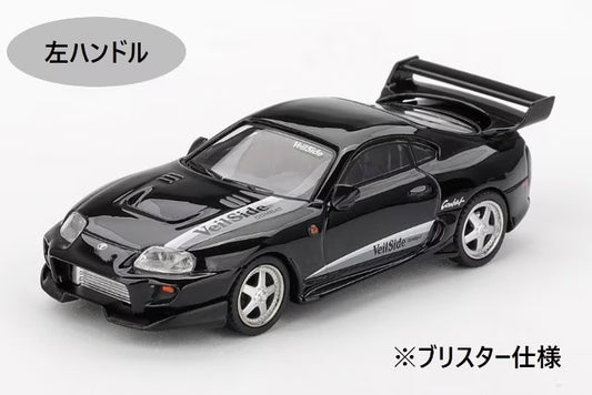 [ Pre-order ] MGT01107-BL TSM MINI-GT 1:64 Scale Toyota Supra VeilSide Combat V-II Black (Left-Hand Drive) *Blister Pack