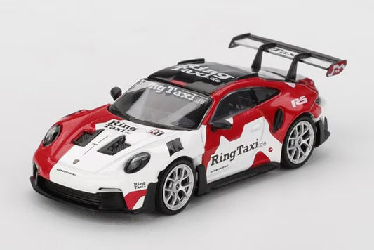 [ Pre-order ] MGT01178-L TSM MINI-GT 1:64 Scale Porsche 911 (992) GT3 RS Weissach Ring Taxi Version (Left-Hand Drive)