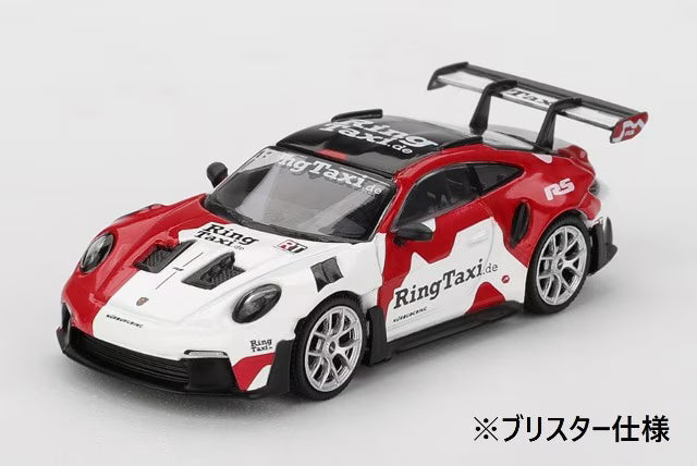 [ Pre-order ] MGT01178-BL TSM MINI-GT 1:64 Scale Porsche 911 (992) GT3 RS Weissach Ring Taxi Version (Left-Hand Drive) *Blister Pack