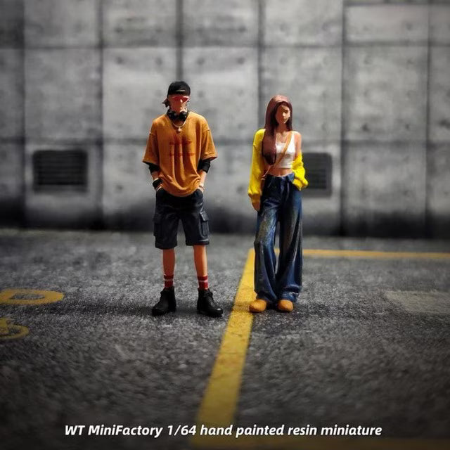 [ Pre-order ] WT2025121520 WT Minifactory 1:64 Pocket-Handed Duo Figures, Male and Female Friendship Couple