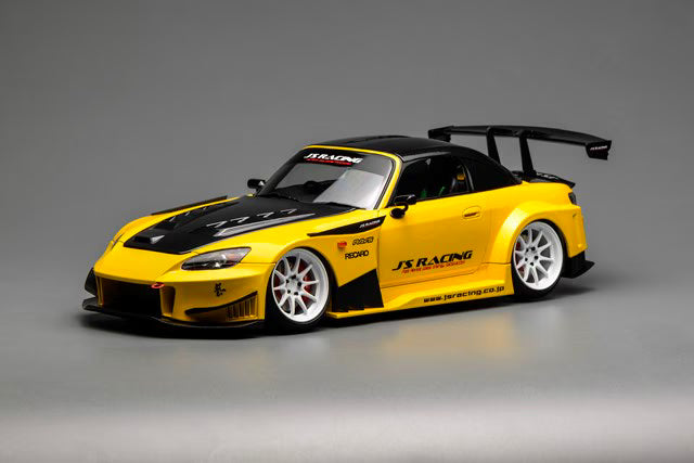 [ Pre-order ] M85120 MOTORHELIX 1:18 Honda S2000 J's Racing New Indy Yellow Pearl