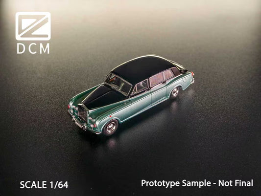 [ Pre-order ] DCM 1:64 Rolls-Royce Phantom VI Green-Black Top