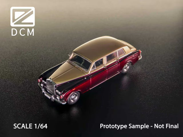 [ Pre-order ] DCM 1:64 Rolls-Royce Phantom VI Red-Gold Top