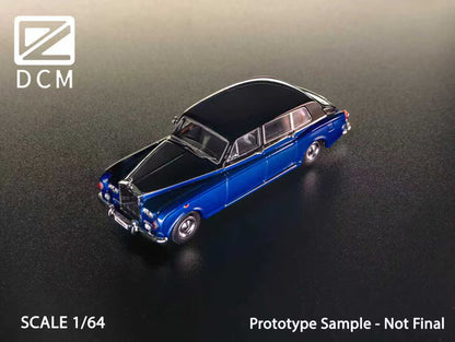 [ Pre-order ] DCM 1:64 Rolls-Royce Phantom VI Blue-Black Top