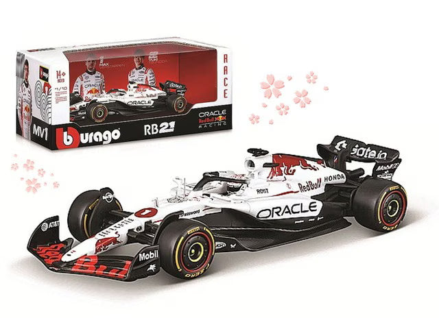 [ Pre-order ] BUR18005JPV BBURAGO 1:18 Oracle Red Bull Racing RB21 2025 Japan GP #1 with M. Verstappen driver