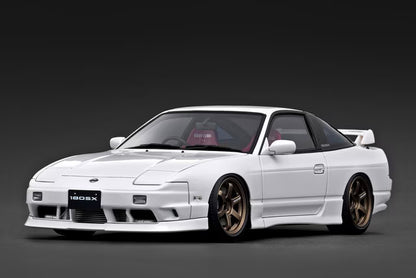 [ Pre-order ] IG3765 ignition model 1:18 Nissan 180SX TYPE X (RPS13) White with Display Case, Web Exclusive