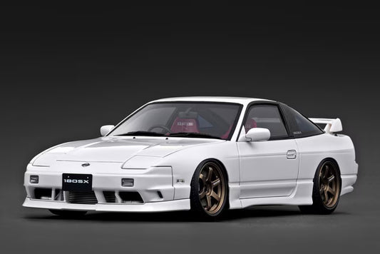 [ Pre-order ] IG3765 ignition model 1:18 Nissan 180SX TYPE X (RPS13) White with Display Case, Web Exclusive