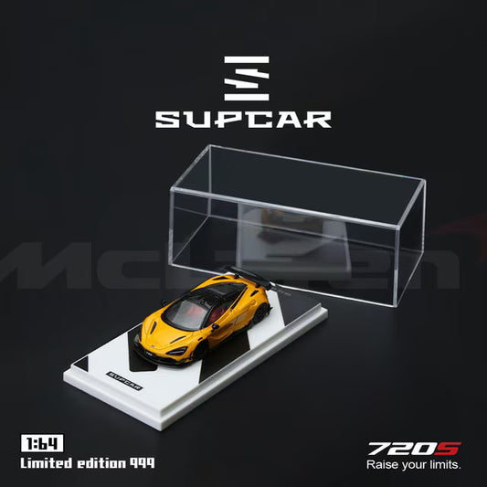 [ Pre-order ] SC64046 SUPCAR SC 1:64 McLaren 720S Volcanic Yellow