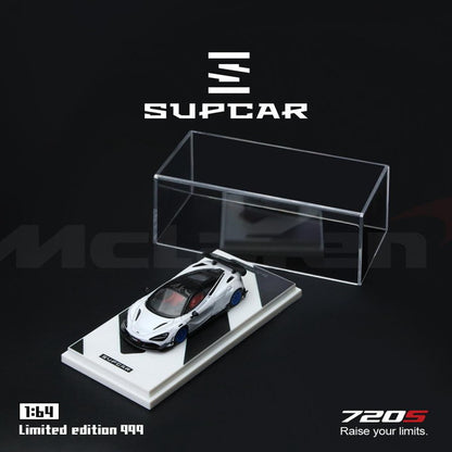 [ Pre-order ] SC64047 SUPCAR SC 1:64 McLaren 720S Silica White
