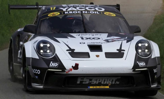 [ Pre-order ] 18RMC255 ixo 1:18 Porsche 922 Rally GT 2025 Wallonia Rally #17 C. DE CECCO / H. JEROME