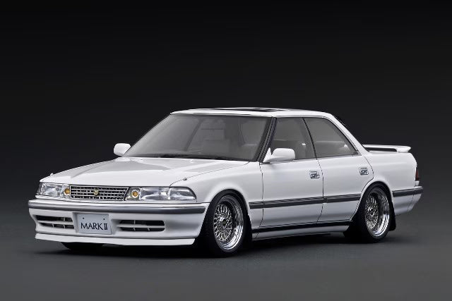 [ Pre-order ] IG3853 ignition model 1:18 Toyota MARK II 2.5 Grande LIMITED (GX81) White