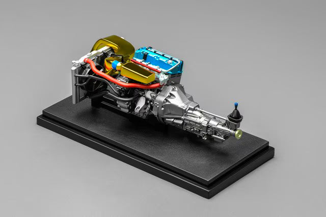 [ Pre-order ] M90125 MOTORHELIX 1:18 F22C J'S RACING 2.6L Engine