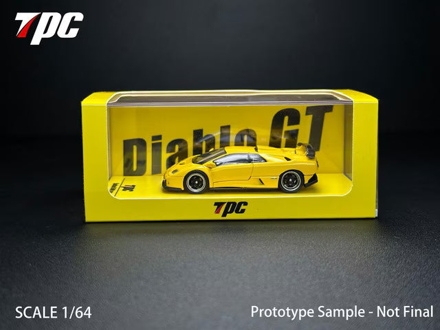 [ Pre-order ] TPC 1:64 Diablo GT-R Lemon Yellow