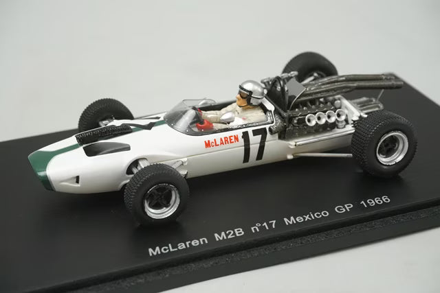 1:43 Spark S3121 McLaren M2B Mexican Grand Prix 1966 #17 B.McLaren