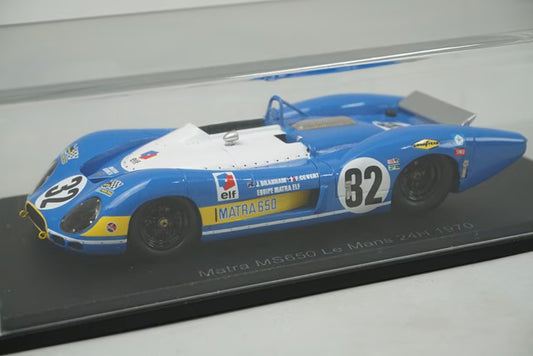 1:43 Spark S3556 Matra MS650 Le Mans 24H 1970 #32 J.Brabham / F.Cevert