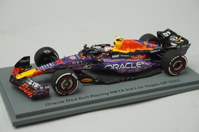1:43 Spark S8935 Oracle Red Bull Racing RB19 Las Vegas GP 3rd 2023 #11 S.Perez