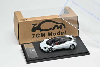 [ Pre-order ] 7CM Model 1:64 Gordon Murray Automotive T.50(GMA) White